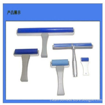 Cleanroom Silicone Lint Roller Silicon Sticky Roller Moved The Dust With Abs Handle